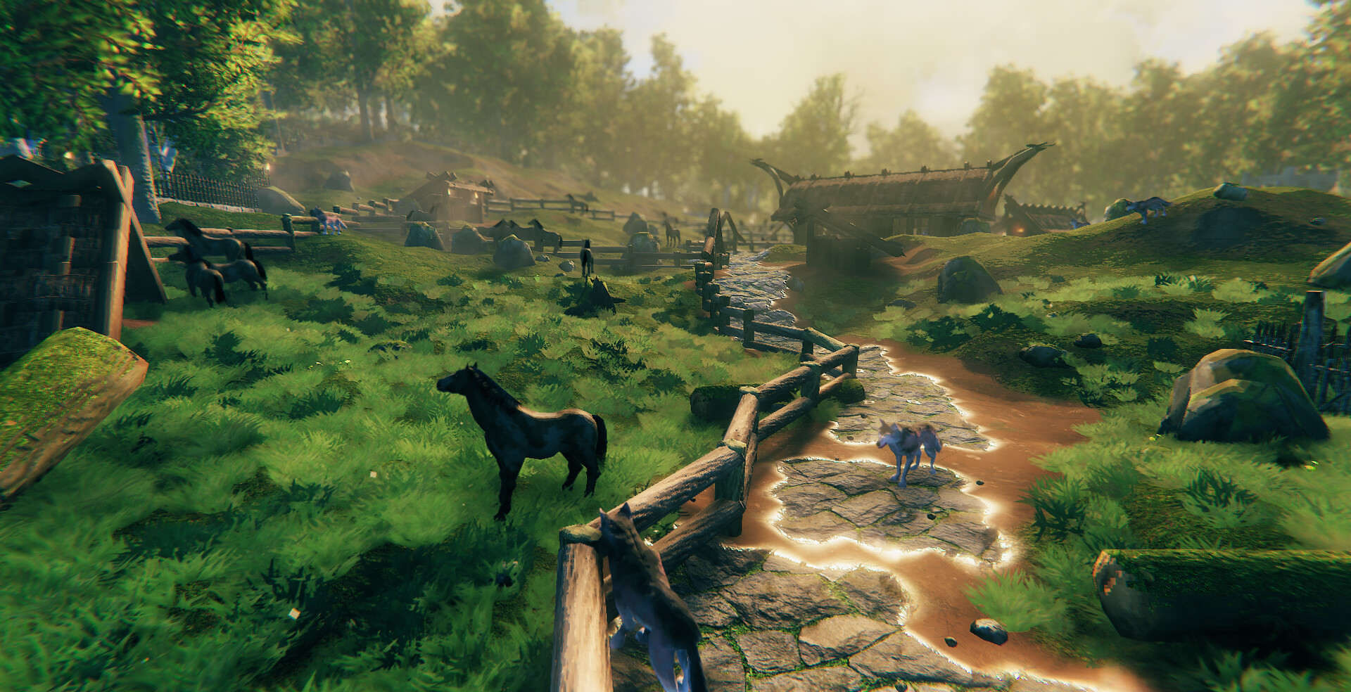 A day at the races Valheim Build