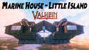 Marine House - Little Island | VALHEIM Valheim Build