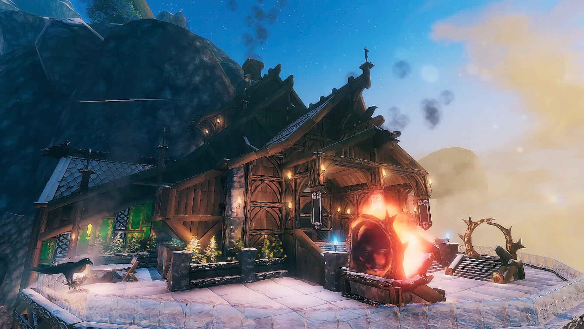 Mountain Build Valheim Valheim Build