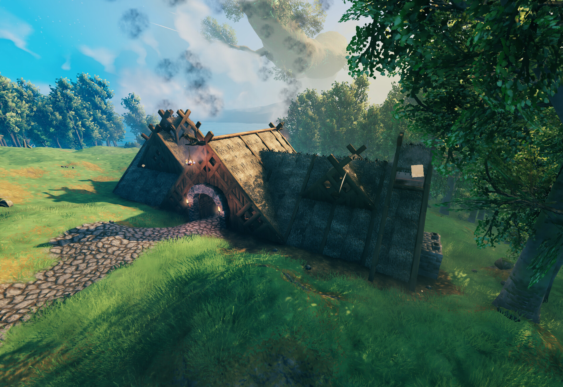 Inn with tunnelvision Valheim Build