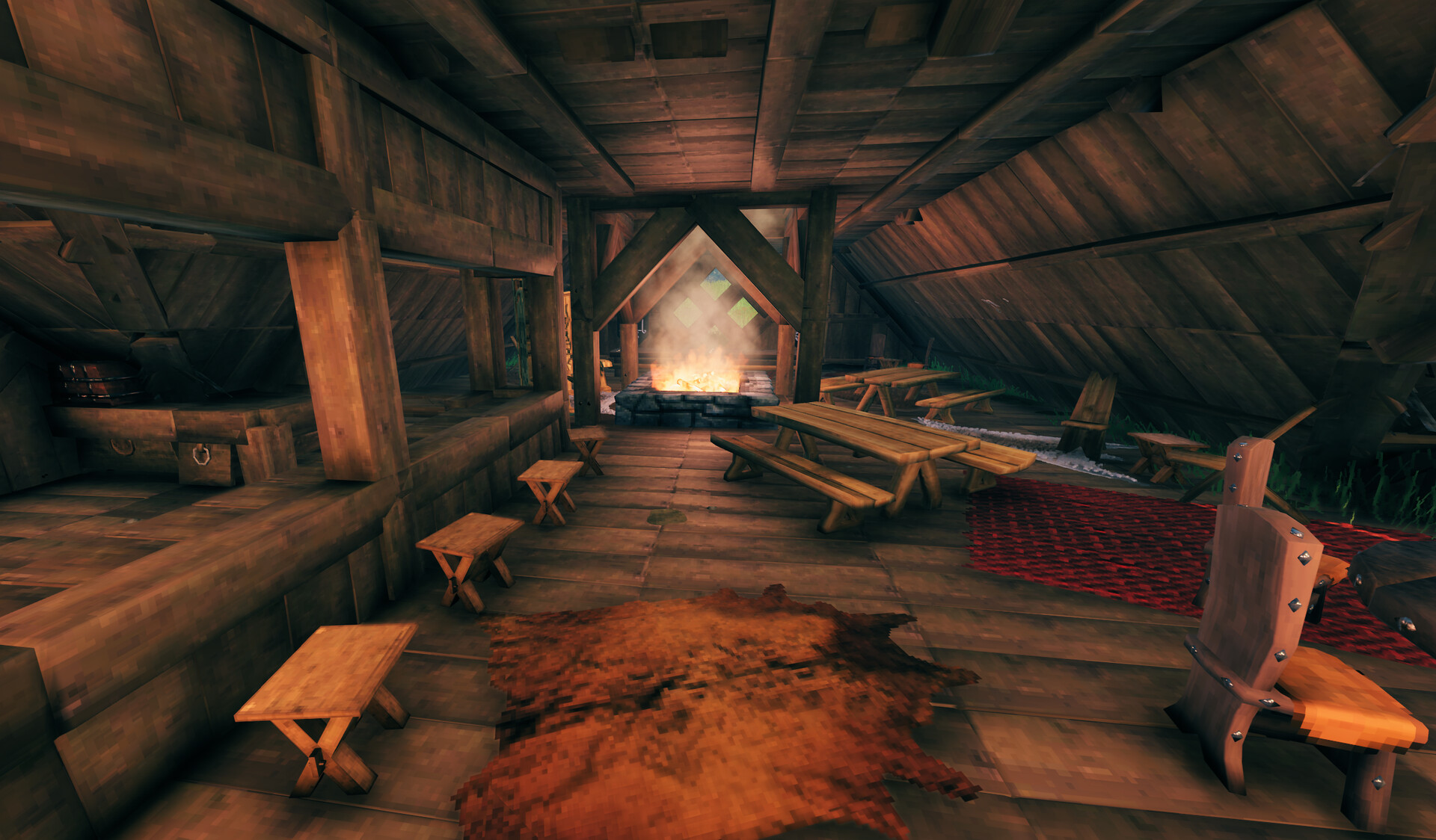 Inn with tunnelvision Valheim Build