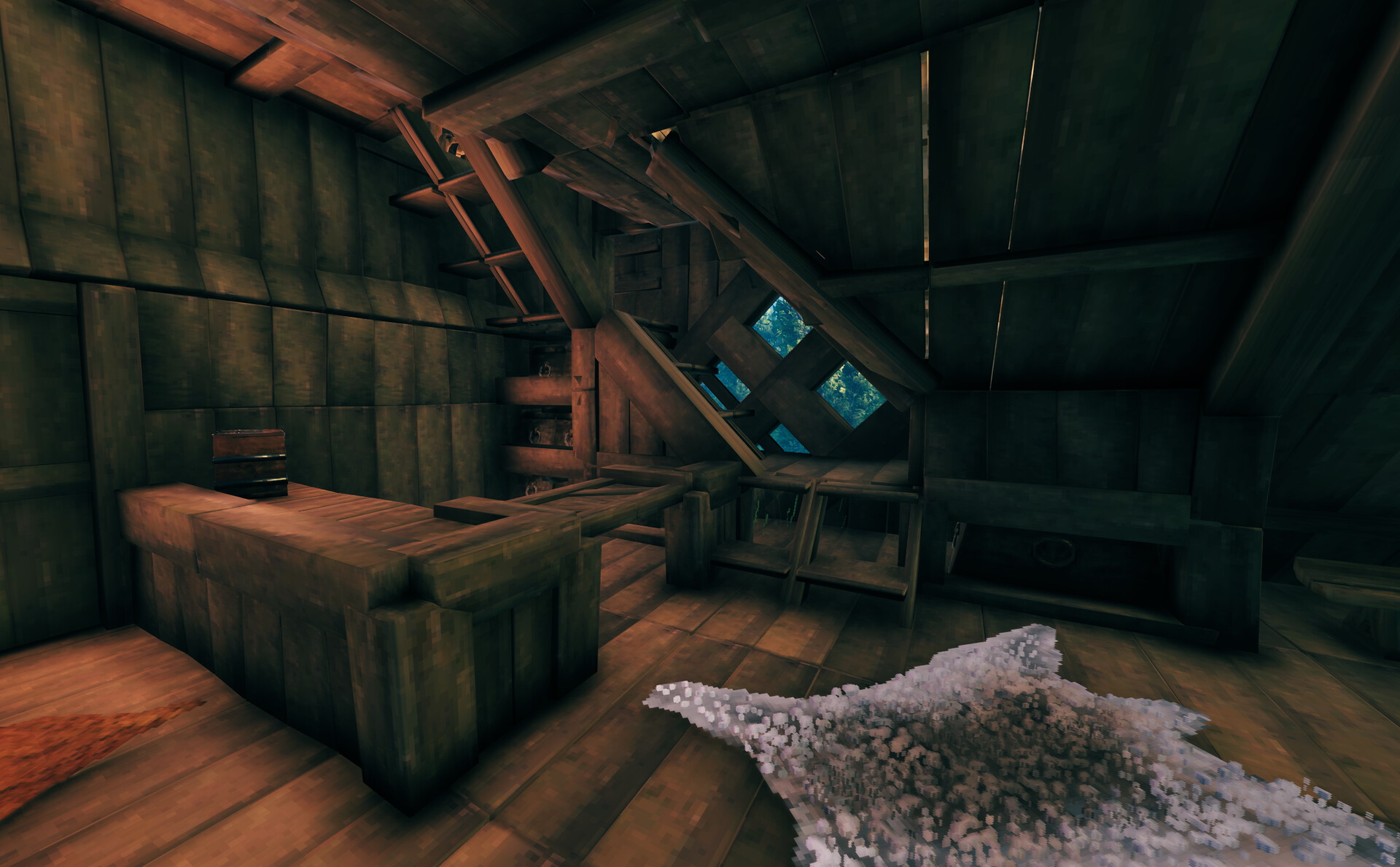 Inn with tunnelvision Valheim Build