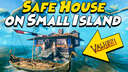 Safe House on Small Island | VALHEIM Valheim Build