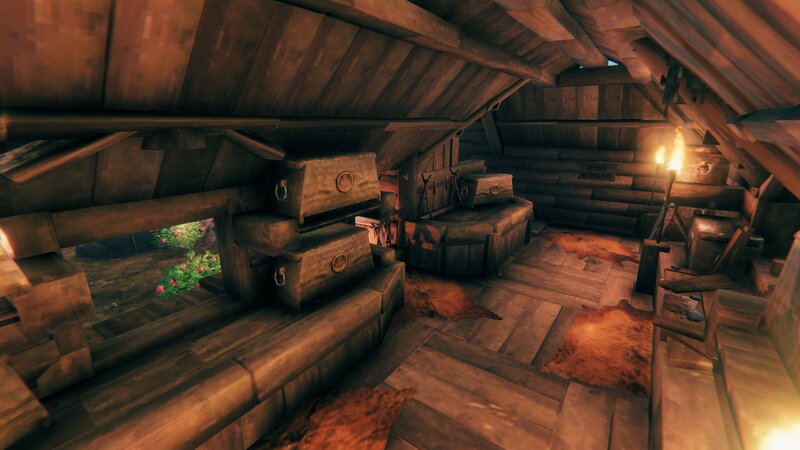 The Raspberry Cabin Valheim Build