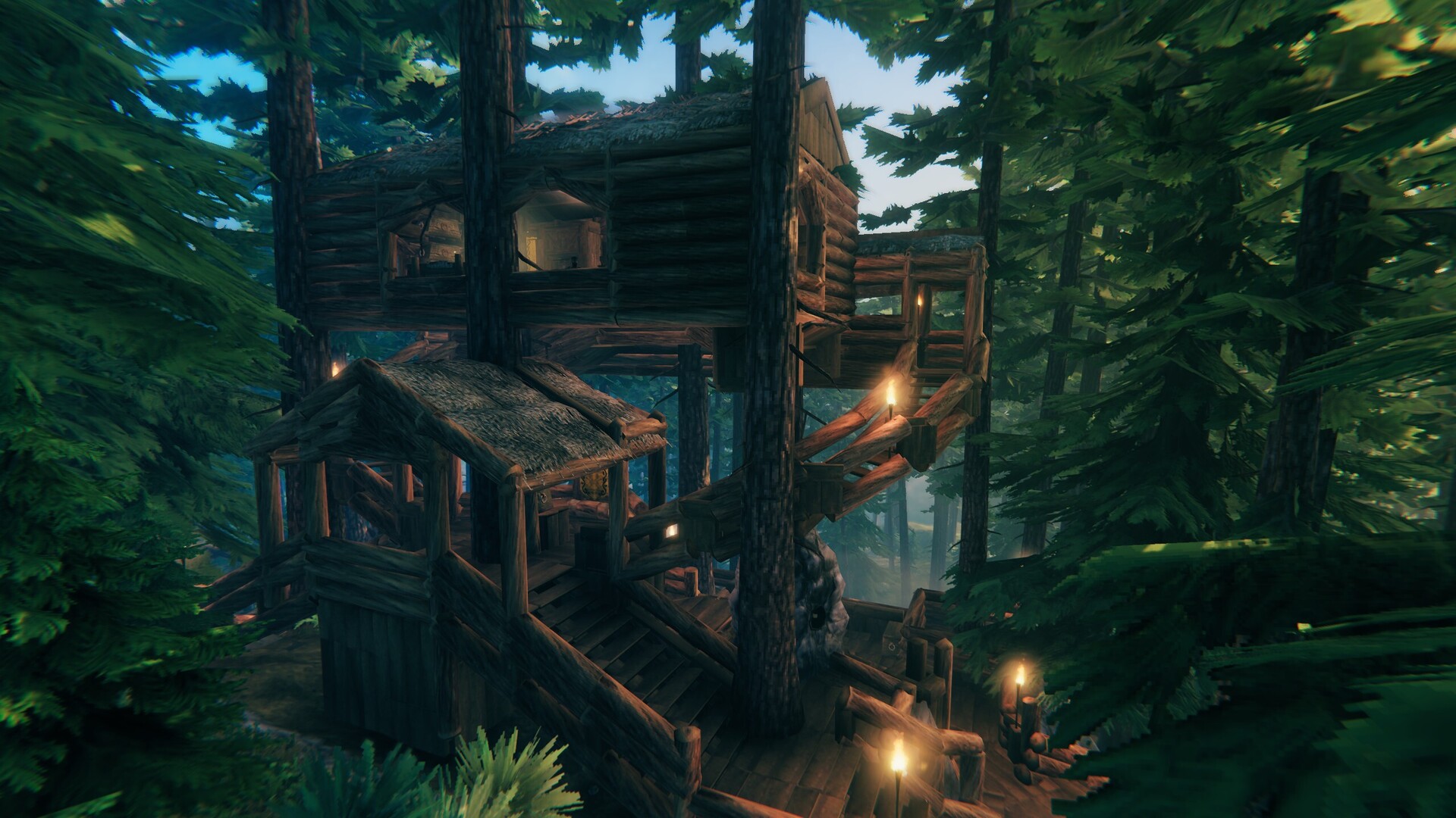 The Swaying Pine Tree Lodge Valheim Build the-swaying-pine-tree-lodge-valheim-build