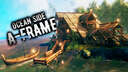 Ocean Side A-Frame Valheim Build