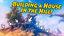 Building a House in the Hill! | VALHEIM Valheim Build