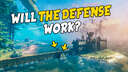 First Base of New Update | WILL THE DEFENSE WORK? | No Mode | VALHEIM Valheim Build