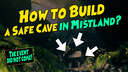 How to Build a Safe Cave in Mistland! | VALHEIM Valheim Build