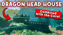 DRAGON HEAD HOUSE Valheim Build