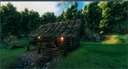 Small Simple cabin (pre-plains) Valheim Build