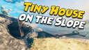 Tiny House on the Slope Valheim Build