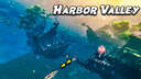 Harbor Valley | Making a Base in a Sheltered Bay Valheim Build