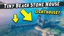 Tiny Beach Stone House Valheim Build