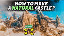HOW TO MAKE A NATURAL CASTLE? Valheim Build