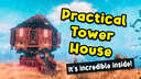 Practical Tower House - Barely Stability Valheim Build