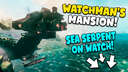 Watchman's Mansion! - Sea Serpent on Watch! | VALHEIM Valheim Build
