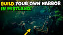 Build Your Own Harbor in Mistland! Valheim Build