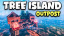 Tree Island Outpost Valheim Build