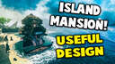 Island Mansion! | Useful Design Valheim Build