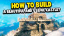 How to Build a Beautiful and Useful Castle? Valheim Build