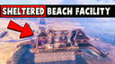 Sheltered Beach Facility Valheim Build