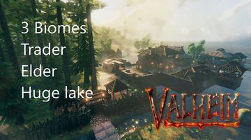 My best base yet, build in 3 biomes Valheim Build