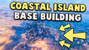 Coastal Island Base Building Valheim Build