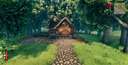 small house for the endgame Valheim Build