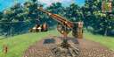 crane to decorate your port Valheim Build