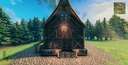 medieval tavern Valheim Build