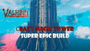 Mega build "Сrazy magic tower" Valheim Build