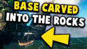 Base Carved into the Rocks Valheim Build