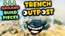 Trench Outpost - Ashland build pieces Valheim Build
