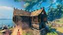 Storage building inspired by Versaugh's "storage house." Valheim Build