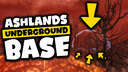 Ashlands Underground Base Valheim Build