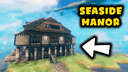 Large Production Area - Seaside Manor Valheim Build