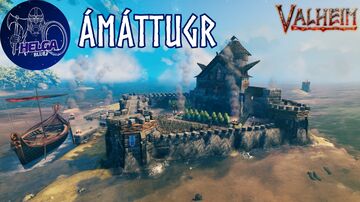 Ámáttugr Palace Valheim Build