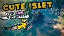 You'll LOVE This Tiny HARBOR - Cute Islet Valheim Build