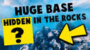 Huge Base Hidden in the Rocks Valheim Build