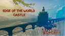 Waterfall Castle at the Edge of the World Valheim Build