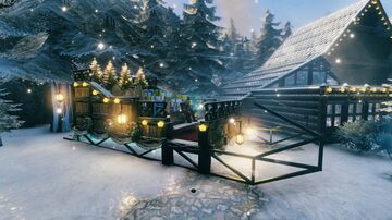 Lapheim- The Ultimate Festive Village Destination! Valheim Build