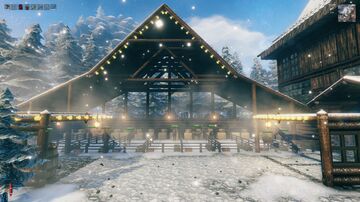Lapheim- The Ultimate Festive Village Destination! Valheim Build