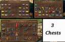 Big chest full of ALL ARMORS CAPES HELMETS (3 chests) Valheim Build