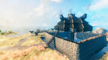 Secure Center Base Valheim Build