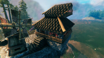 House on the Columns Valheim Build