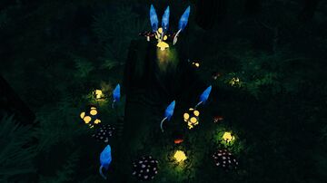 Enchanted Forest Mushroom Stump Valheim Build