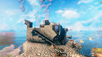Coastal House Valheim Build