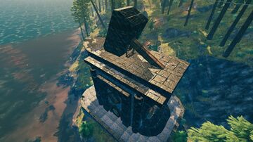 Dvergr MEGA Hammer & Anvil Valheim Build