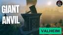 Dvergr MEGA Hammer & Anvil Valheim Build